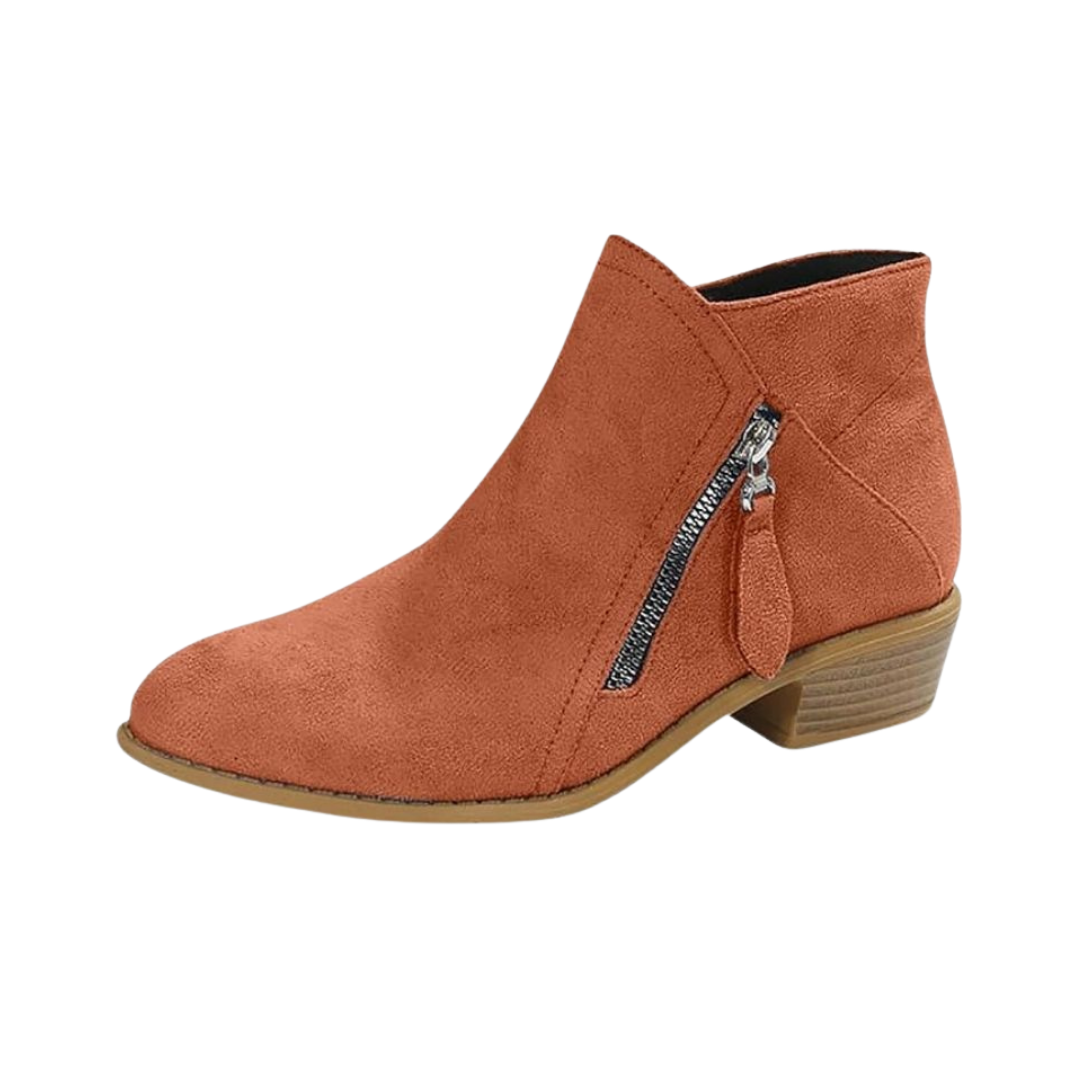 Stiefeletten Damen | Quasten Reißverschluss 3