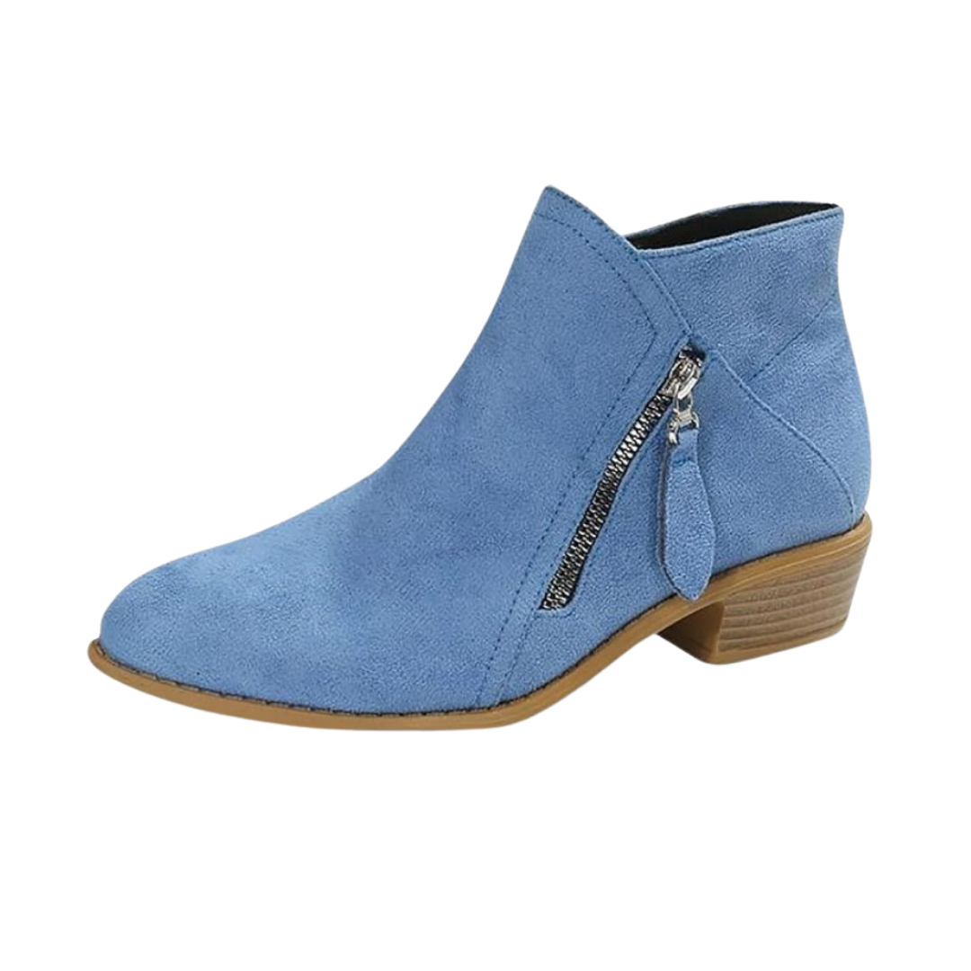 Stiefeletten Damen | Quasten Reißverschluss 4