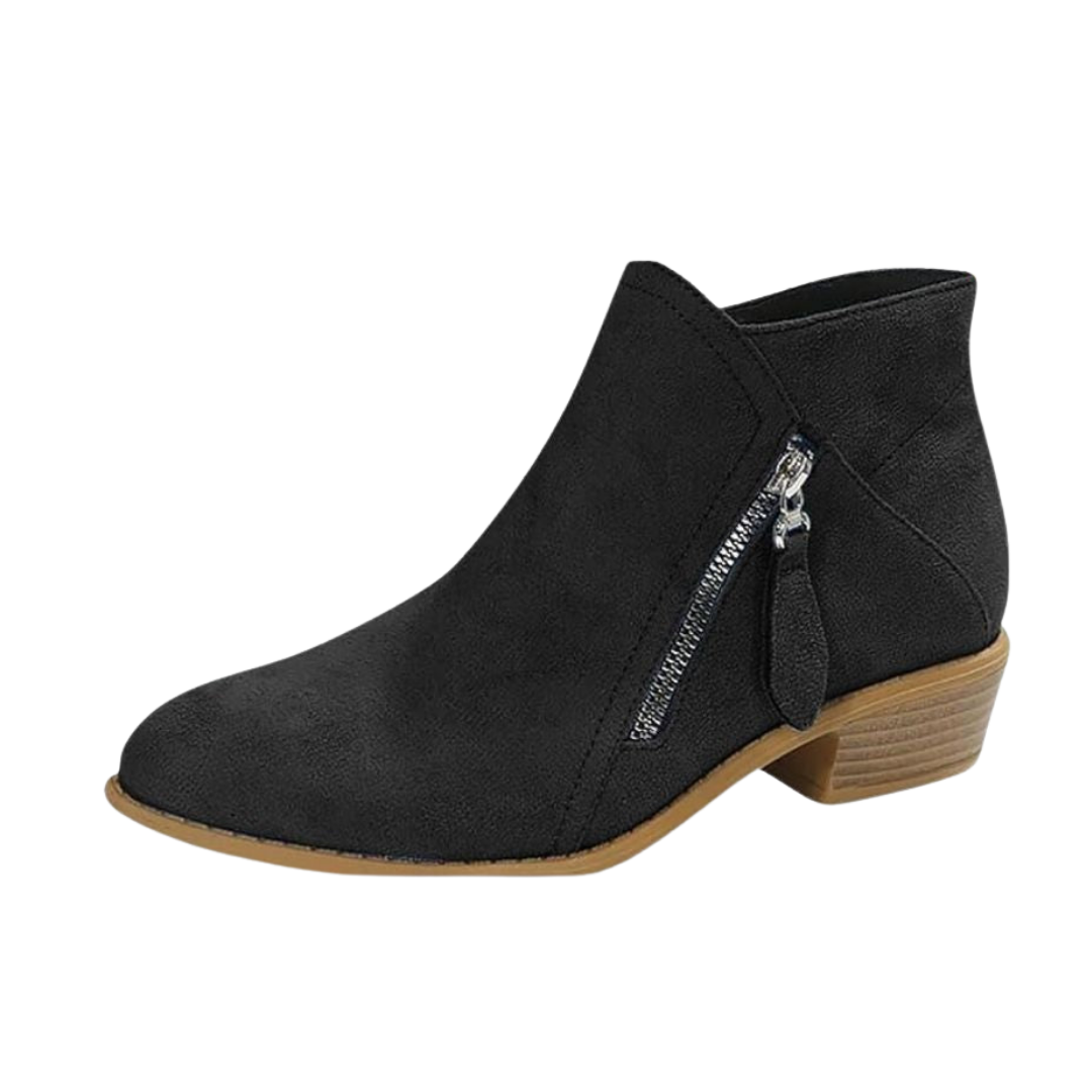 Stiefeletten Damen | Quasten Reißverschluss 6