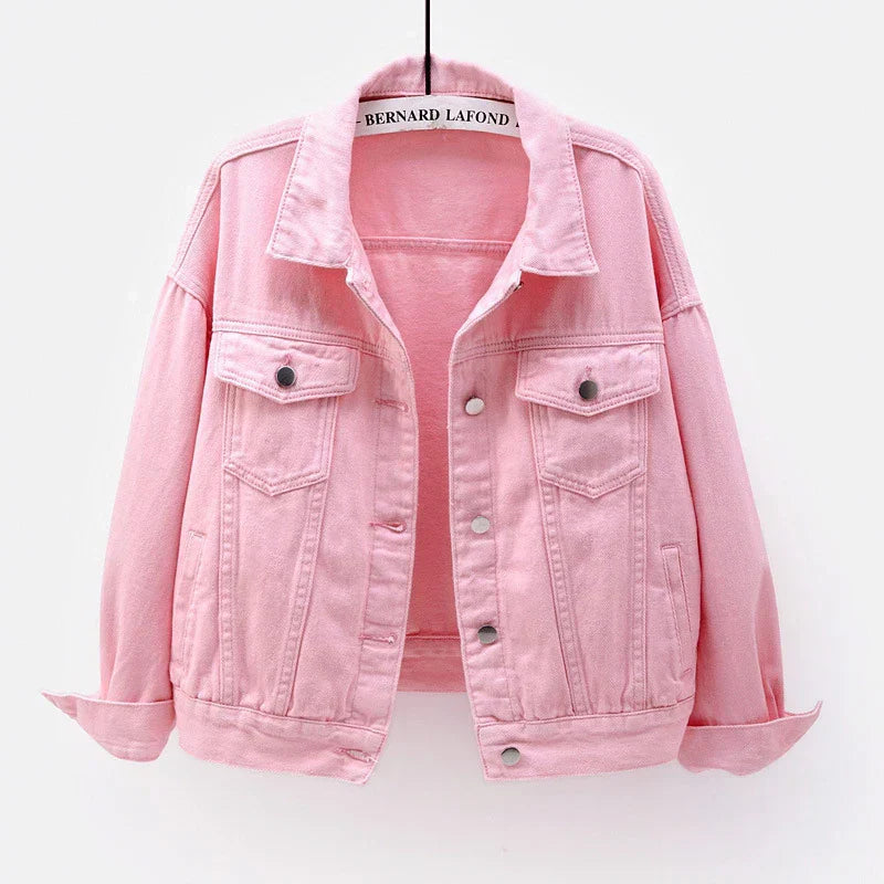 Stilvolle Jeansjacke Für Damen | Langarm 10