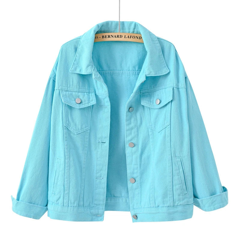 Stilvolle Jeansjacke Für Damen | Langarm 11