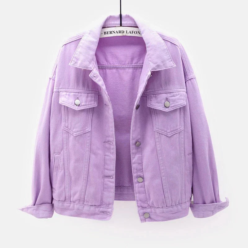 Stilvolle Jeansjacke Für Damen | Langarm 12