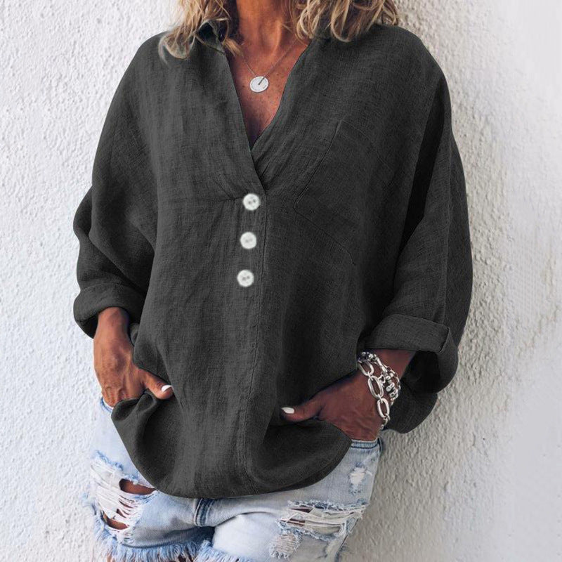 Stilvoller Baumwoll-Leinen-Pullover