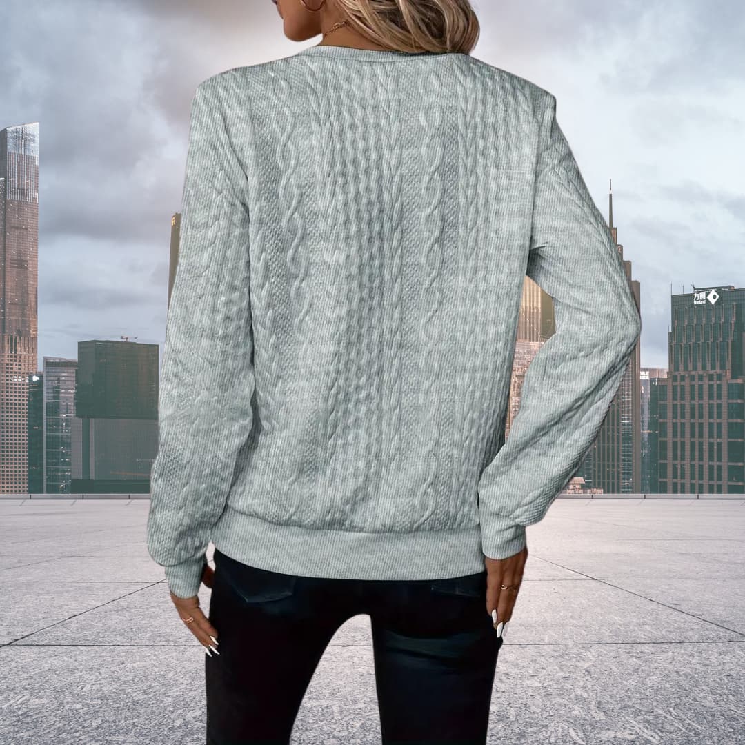 Stilvoller Strickpullover