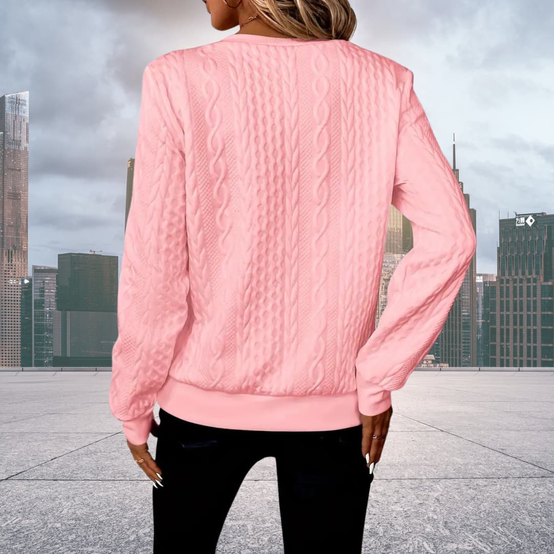 Stilvoller Strickpullover