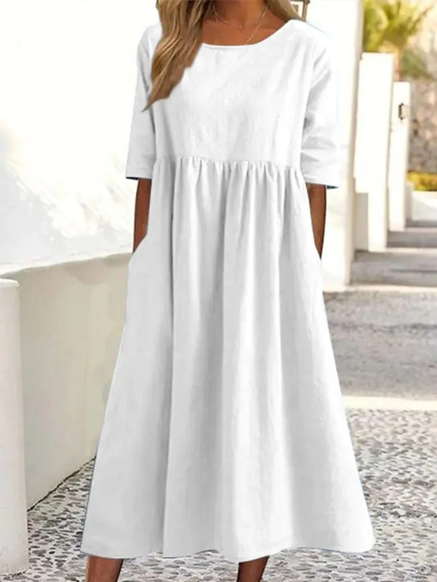 Stilvolles Midi-Kleid