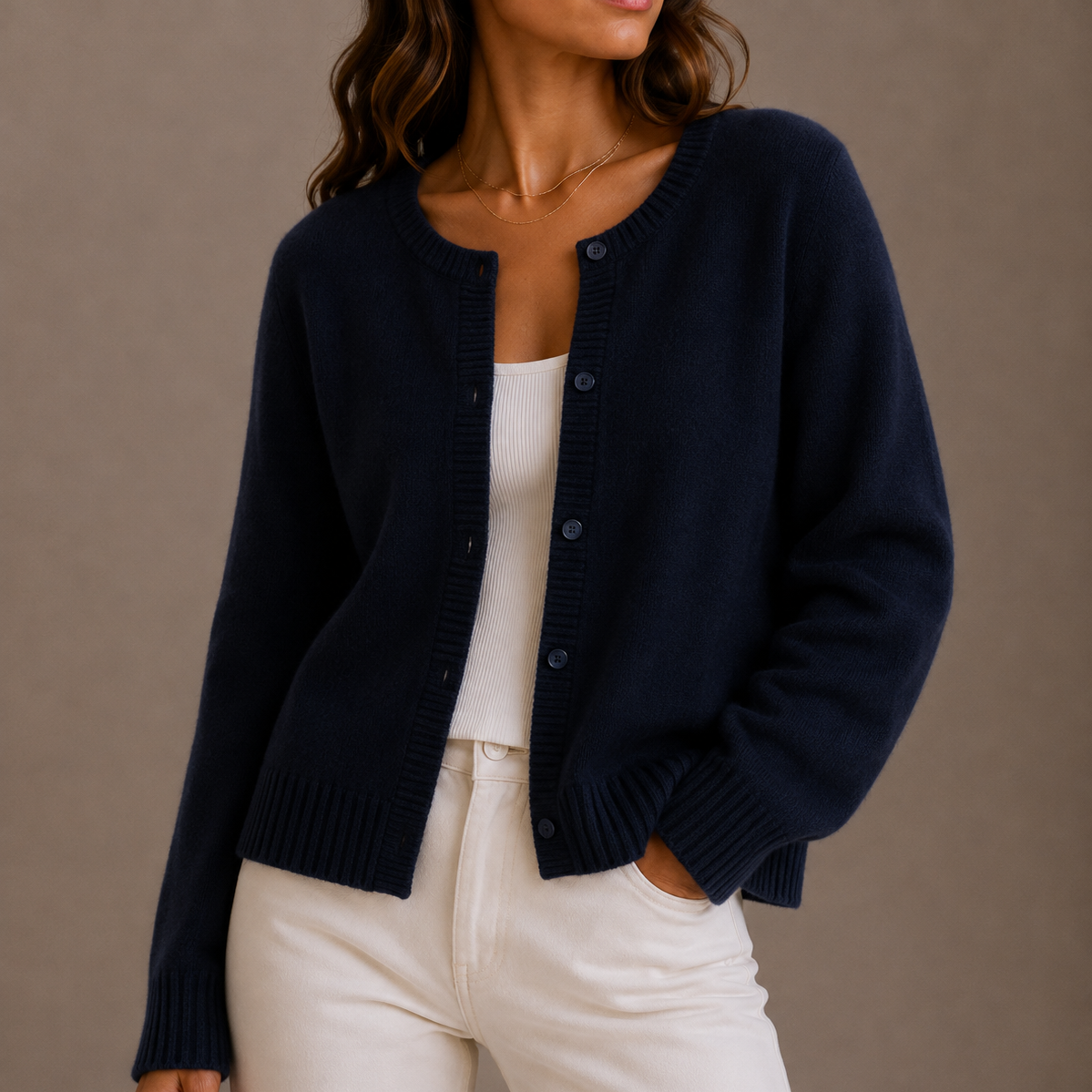 Strickjacke Damen | Knopfleiste & Weicher Komfort 8