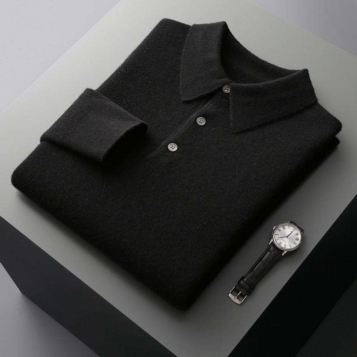 Strickpullover Herren | Polokragen & Elegante Passform 4