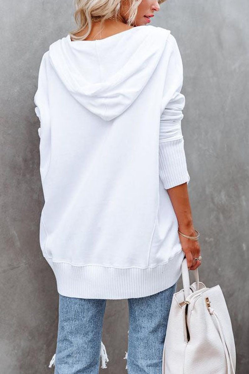 Sweatshirt Damen | Kapuze & Lange Passform