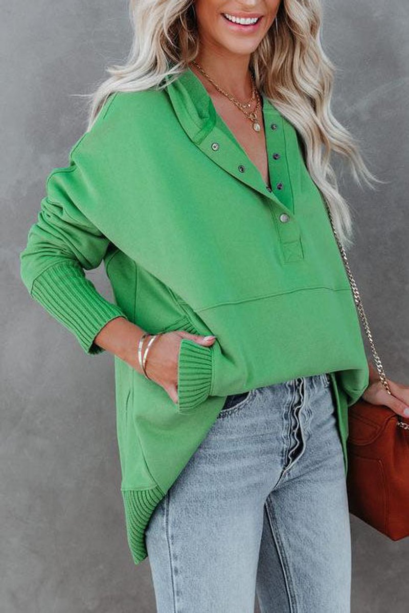 Sweatshirt Damen | Kapuze & Lange Passform