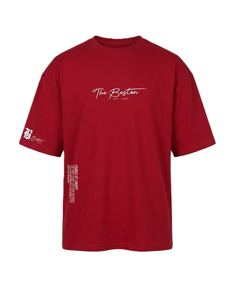 T Shirt Herren | Oversized Graphic Print mit Statement-Design