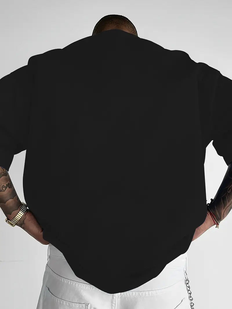 T Shirt Herren | Oversized Graphic Print mit Statement-Design