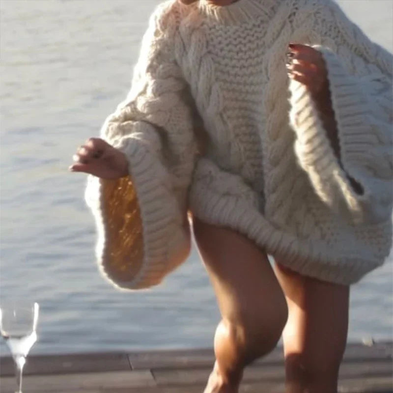 Tjaya - Vintage Gestrickter pullover