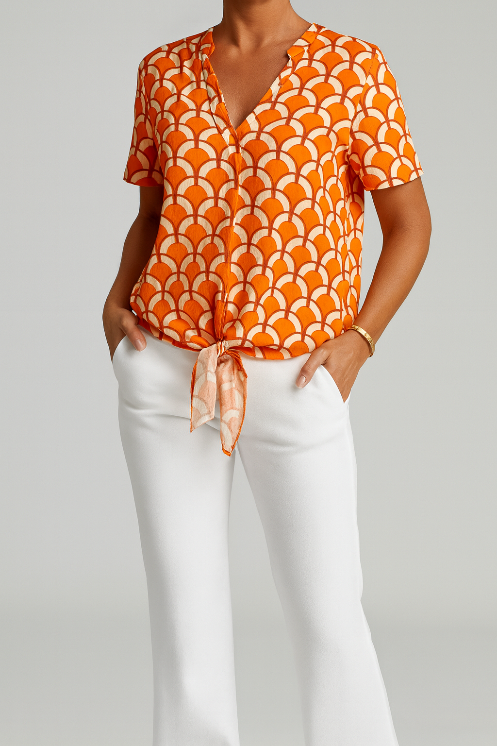 Laura - Bedrucktes lässiges Top 6