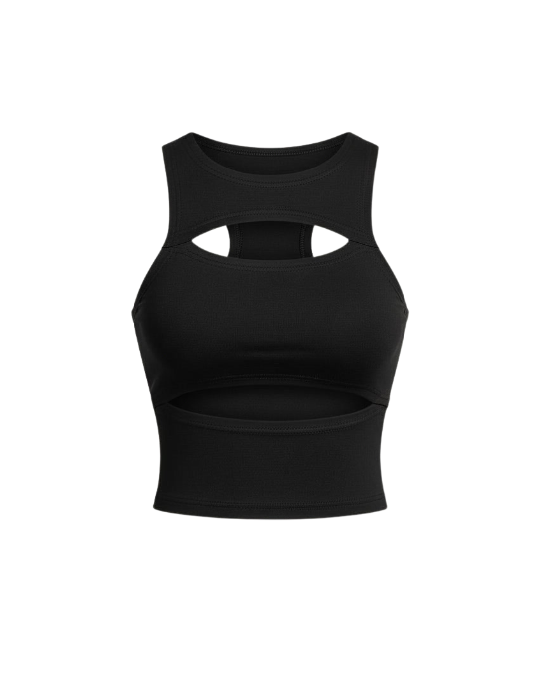 Top Damen | Crop-Top mit Cut-Out-Detail & Racerback-Schnitt