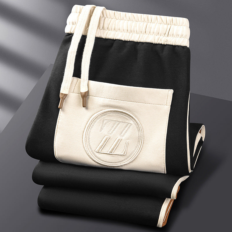 Trainingsanzug Herren | Reißverschluss-Jacke & Seitenstreifen