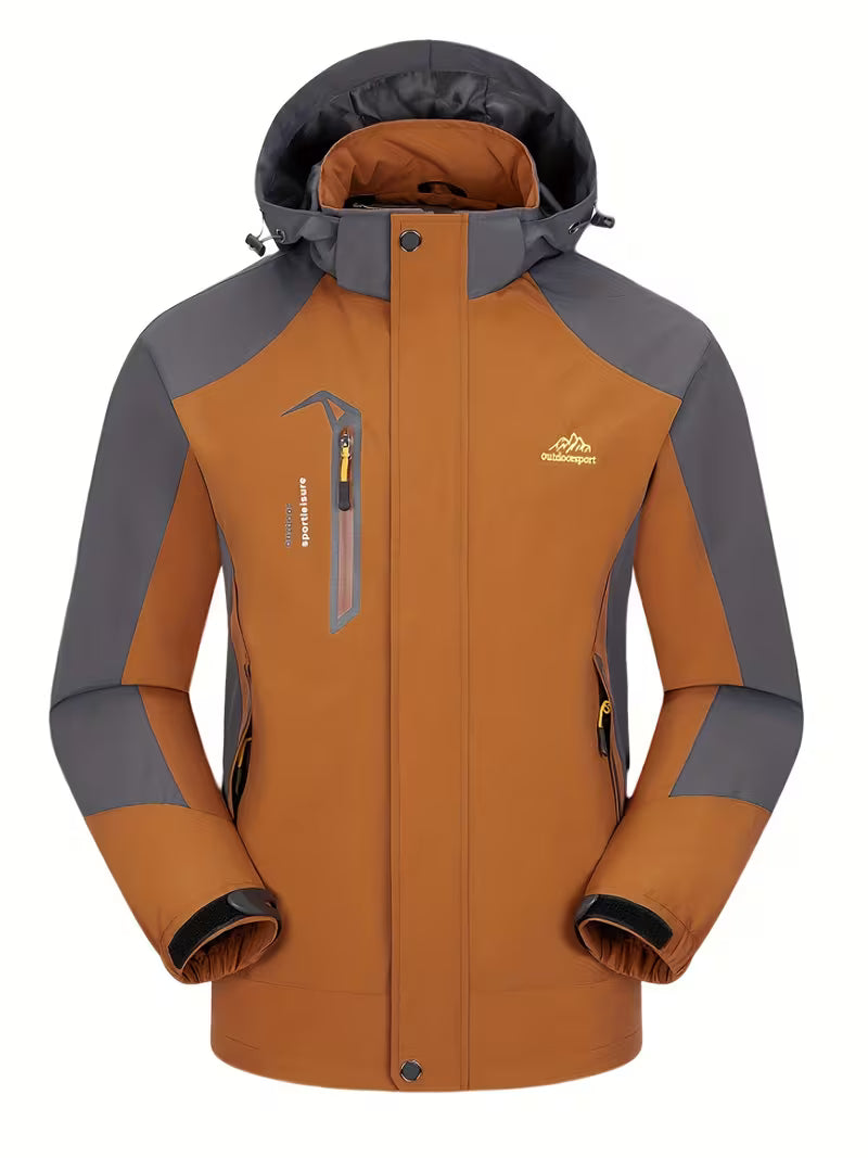 Übergangsjacke Herren | Herren Steppjacke | Winddicht & Kapuze für zuverlässigen Schutz