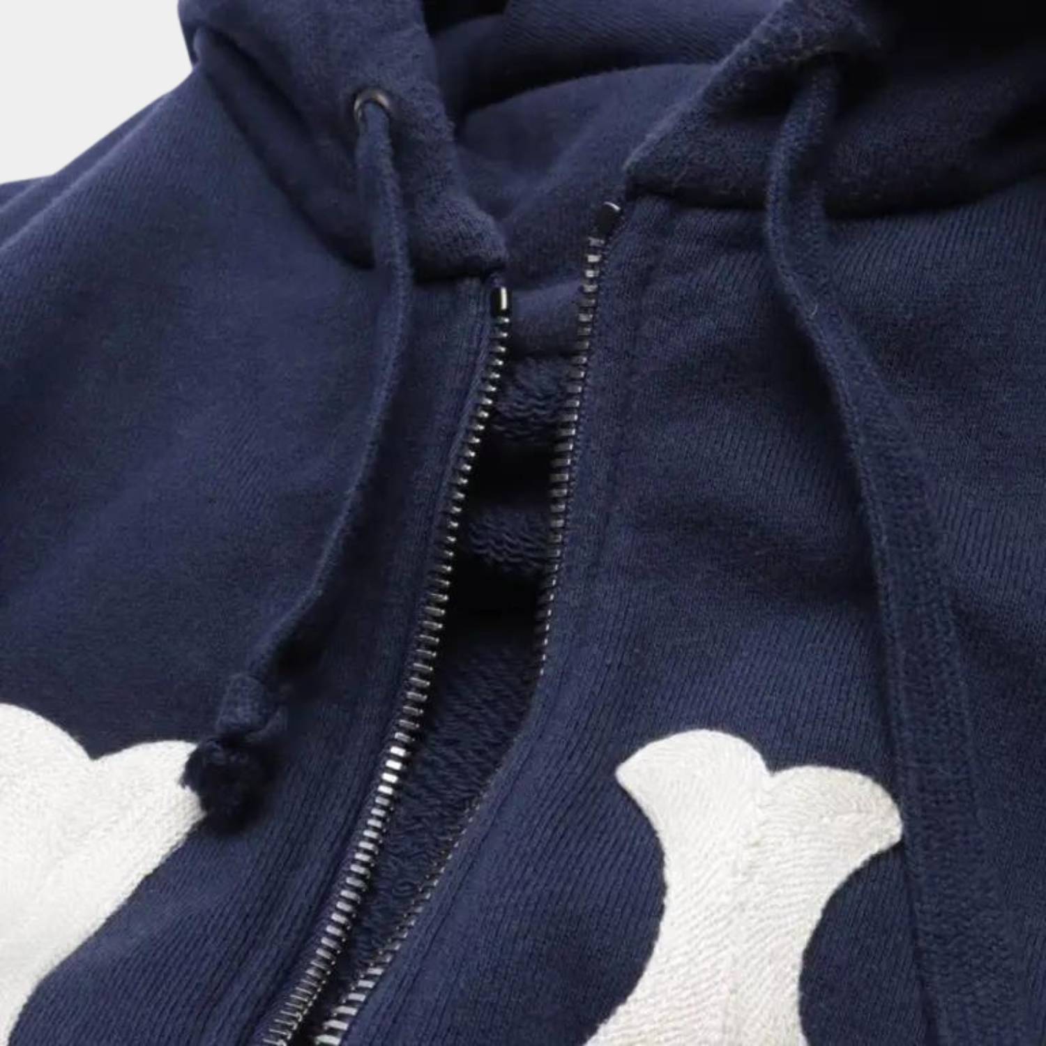 Unisex Kapuzenpullover mit Stickerei und verstellbarer Kapuze 5