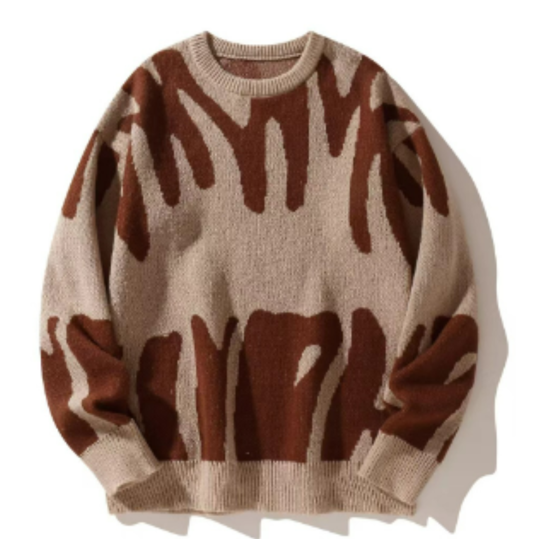 Strickpullover Herren | Klassischer Rundhalsausschnitt 2