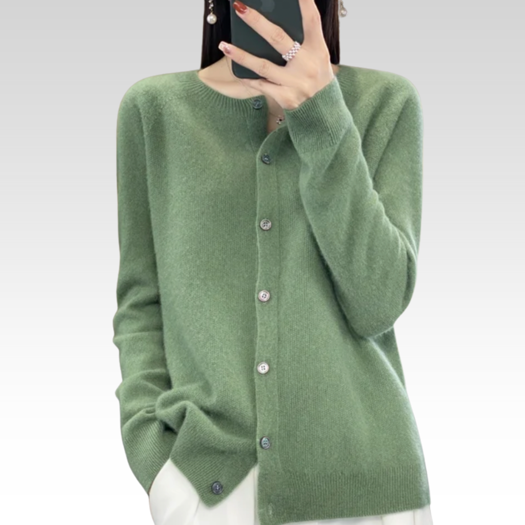 VIVIENNE I WARME GEMÜTLICHE STRICKJACKE 0