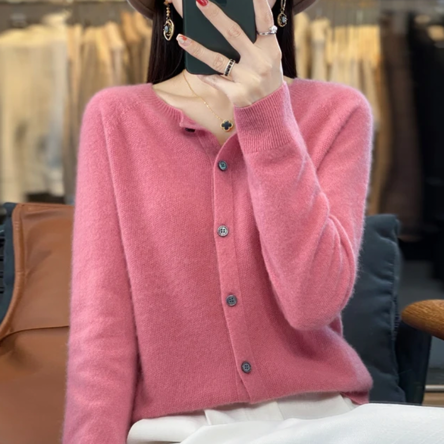 VIVIENNE I WARME GEMÜTLICHE STRICKJACKE 5
