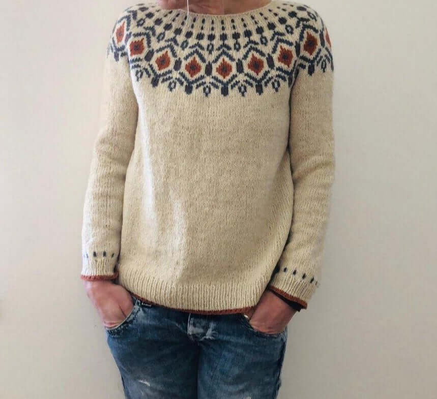 Valeria - Kostbarer Souvenir-Pullover