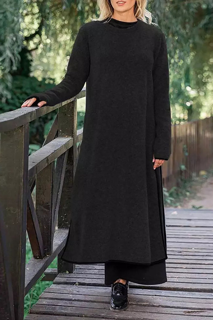 Weiches Pulloverkleid für Frauen