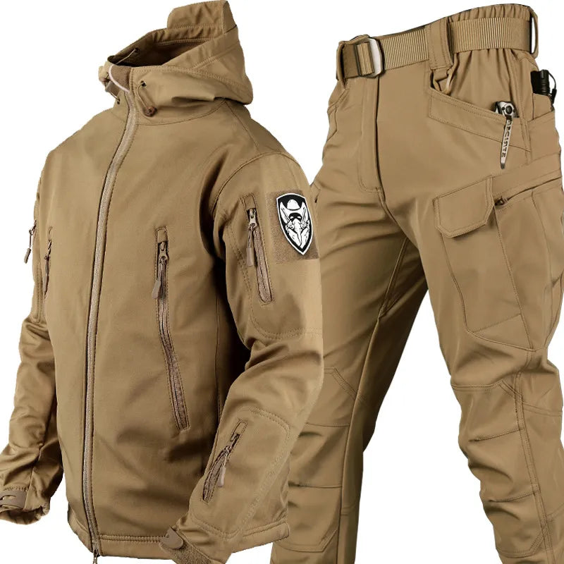 Wind- und Wasserdichtes Outdoor-Set: Jacke & Hose 3