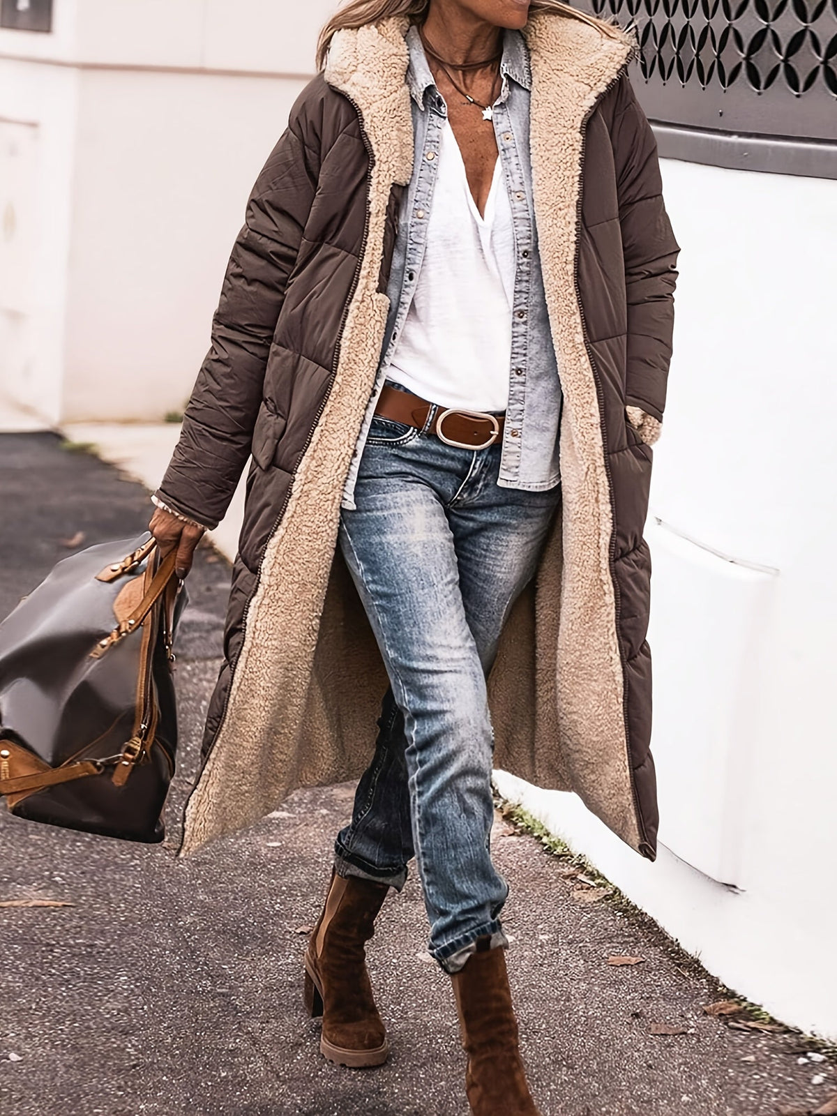 Winterjacke Damen Lang | Atmungsaktiv & Warm