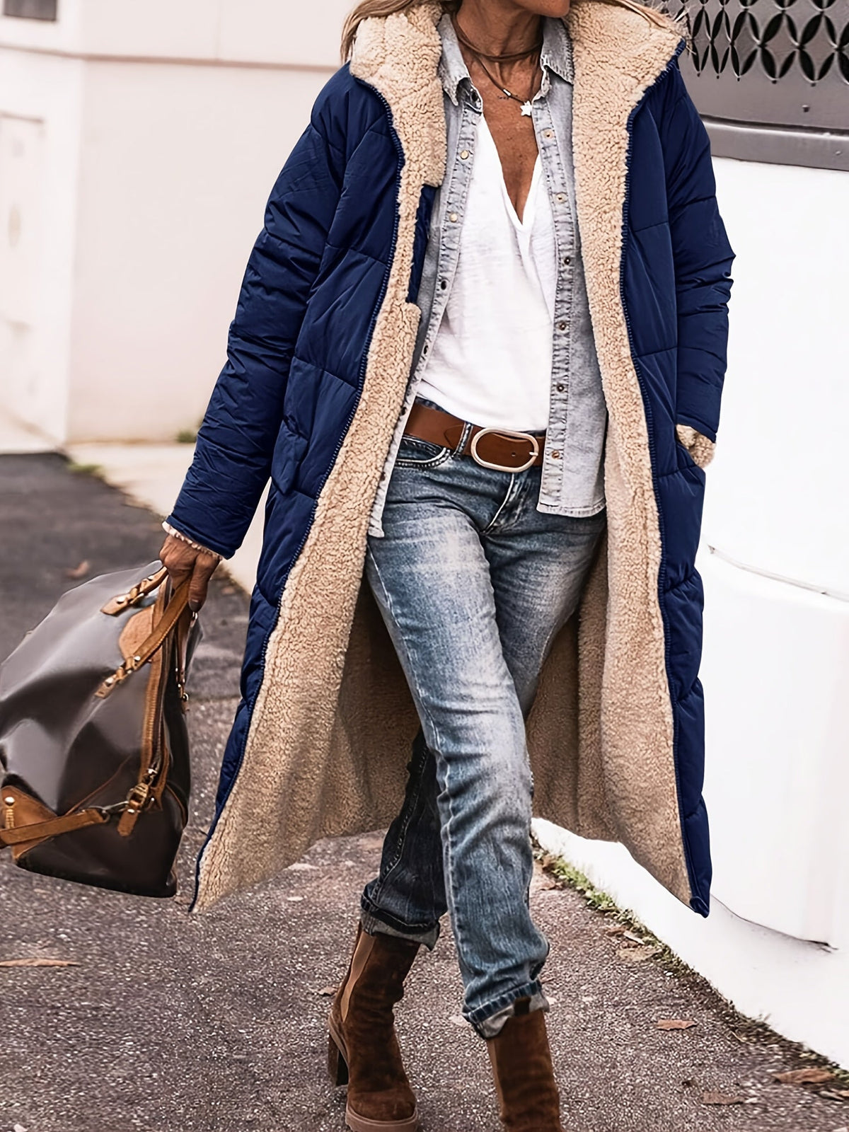 Winterjacke Damen Lang | Atmungsaktiv & Warm