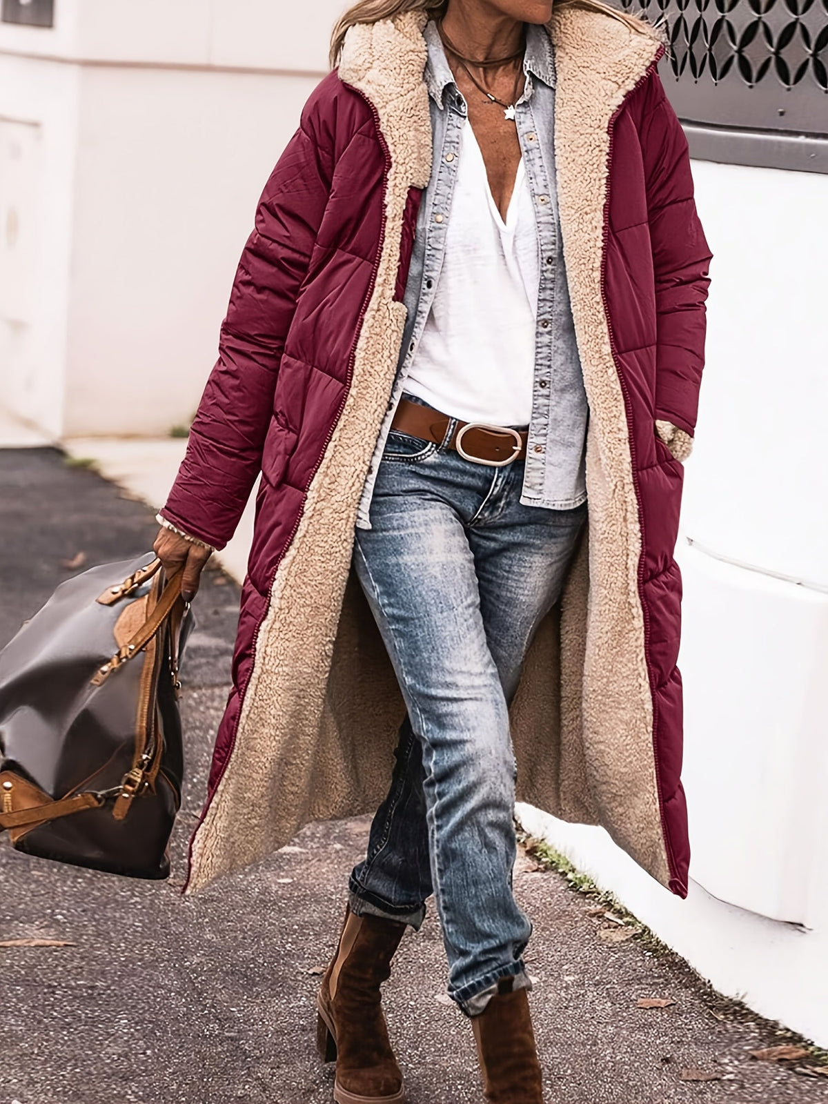 Winterjacke Damen Lang | Atmungsaktiv & Warm