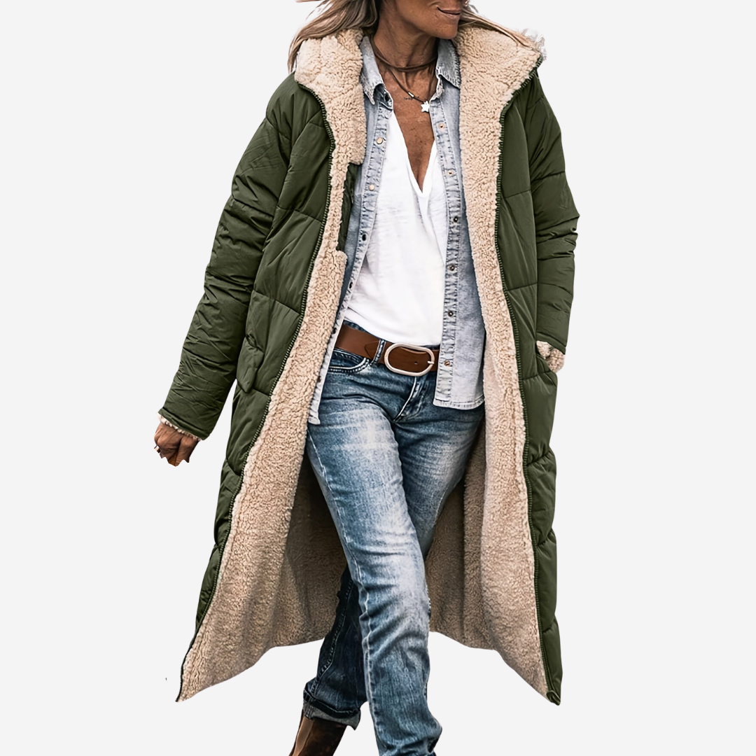 Winterjacke Damen Lang | Atmungsaktiv & Warm