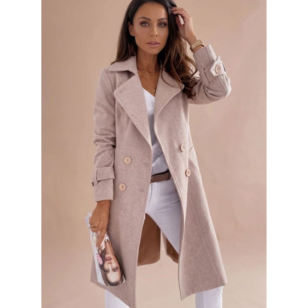 Winterjacke Damen | Langer Schnitt & Klassischer Kragen 4