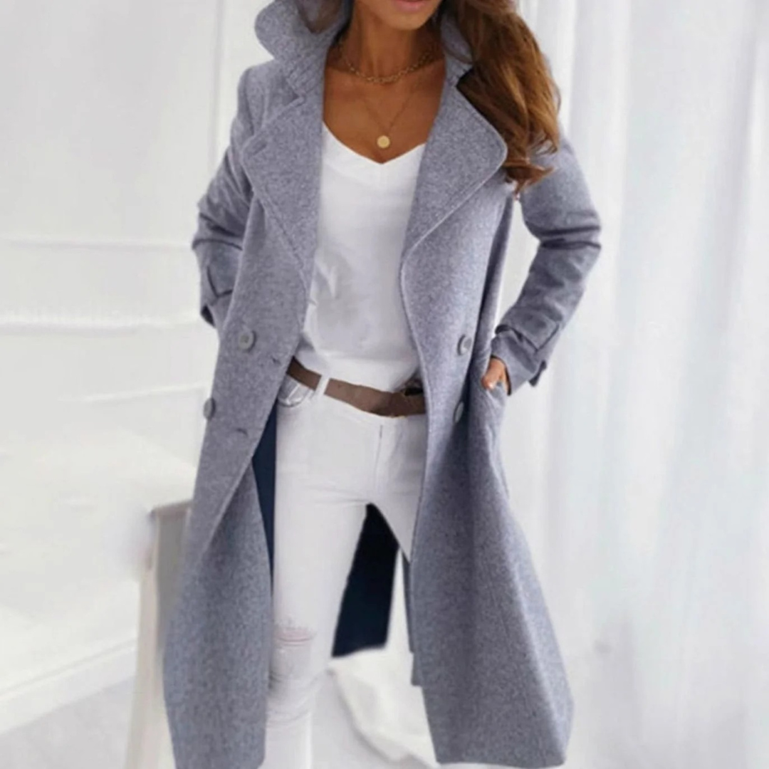 Winterjacke Damen | Langer Schnitt & Klassischer Kragen 5