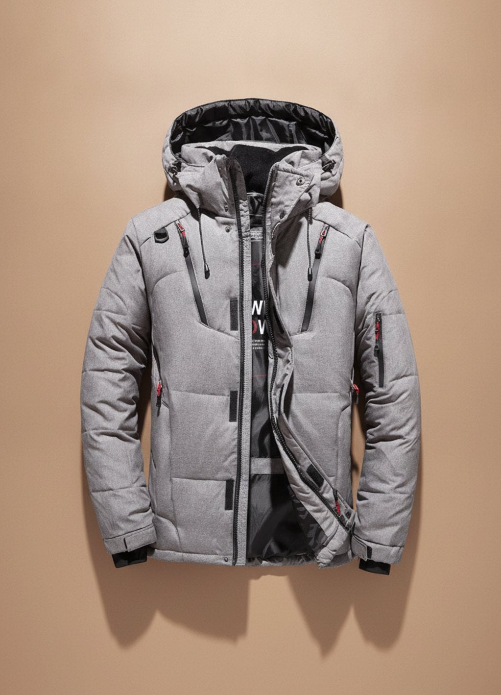 Winterjacke Herren mit Kapuze | Windschutz & Wärmend 5
