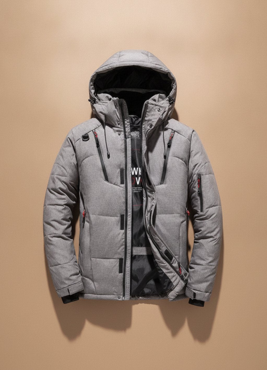 Winterjacke Herren mit Kapuze | Windschutz & Wärmend 7