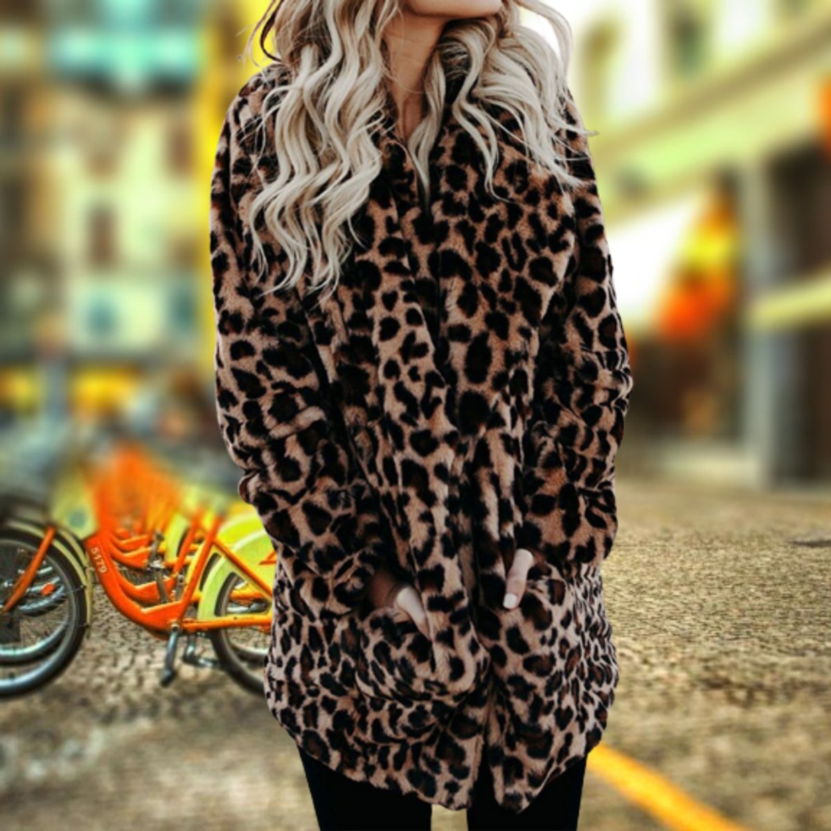 Wintermantel Damen Musterdesign | Kuschelweich & Warm