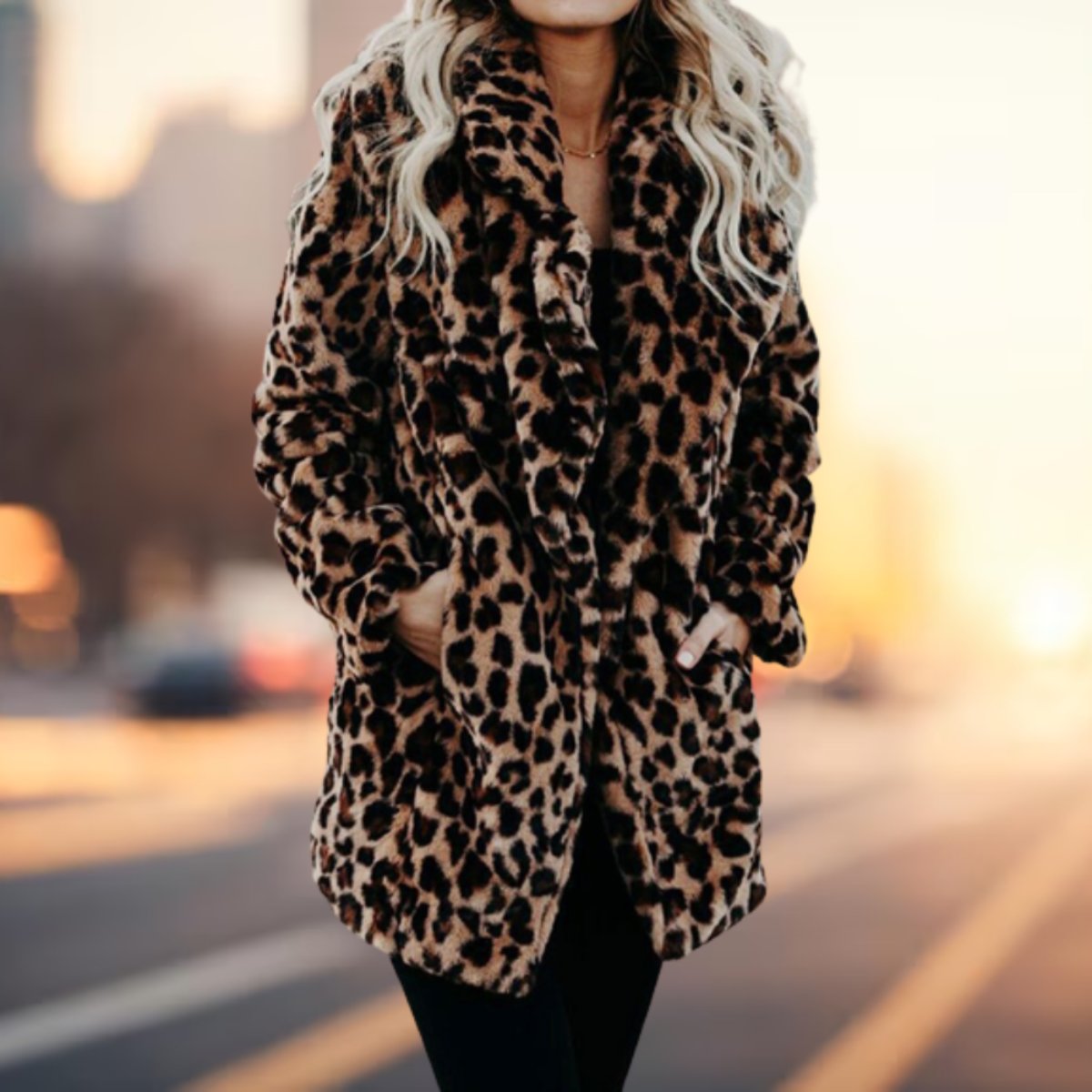 Wintermantel Damen Musterdesign | Kuschelweich & Warm