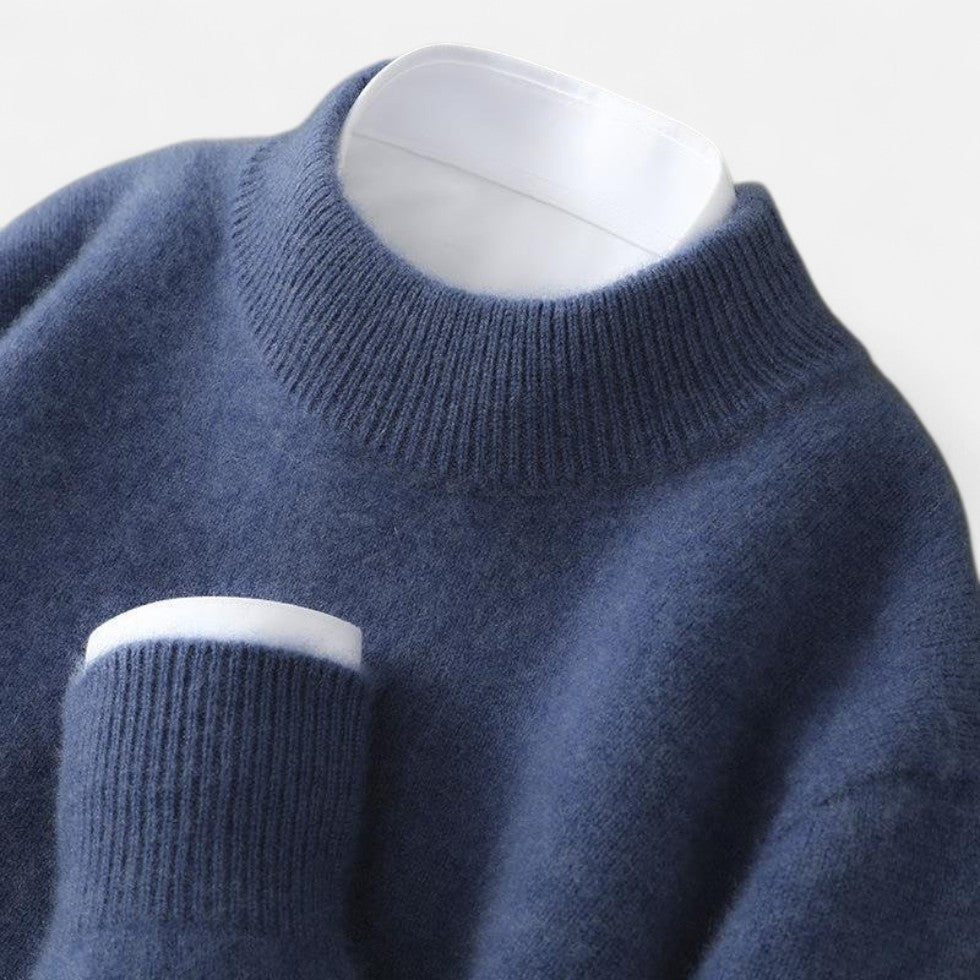 Wollpullover Damen | Klassischer Rundhalsausschnitt 2