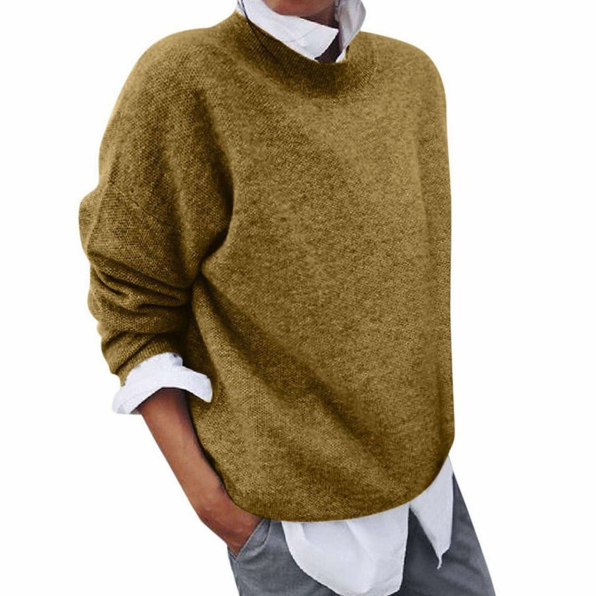 Wollpullover Damen Oversized | Weich & Wärmend