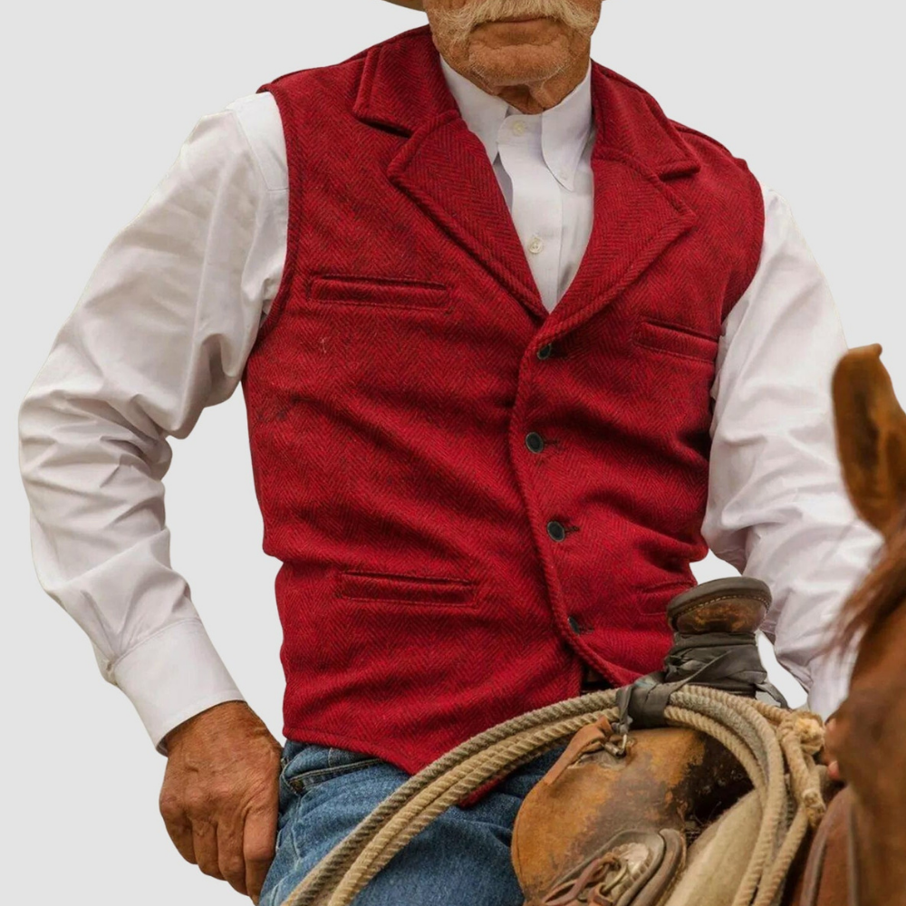 Weste Herren | Vintage-Look & Wärmend