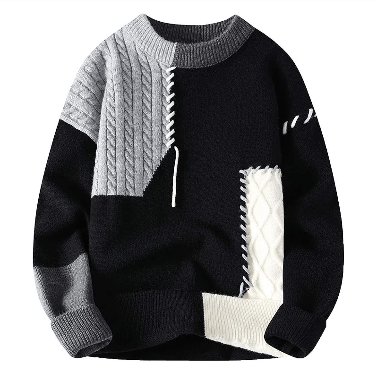 Pullover Herren | Patch-Design & Komfort 2