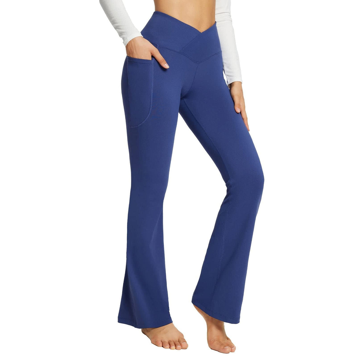 Yogahose Damen | Hoher Bund & Flare Design 2