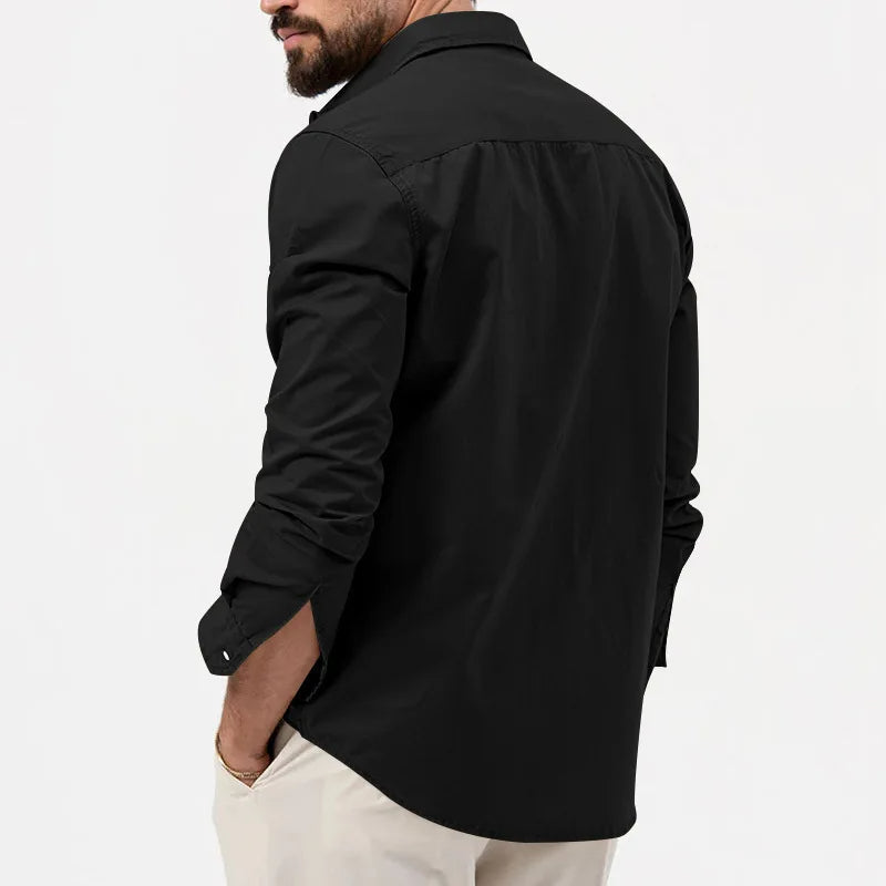 Langarm Polo Herren | Utility & Vielseitig