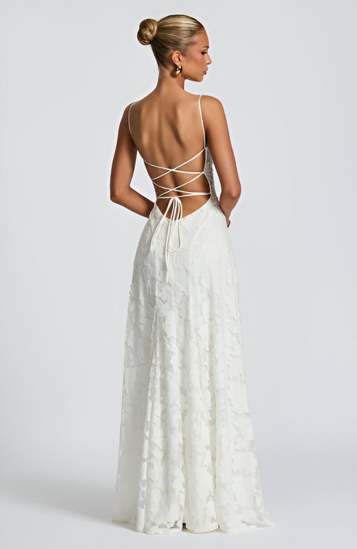 Ysolde™ Korsett-Maxikleid mit Spitzendetail 8