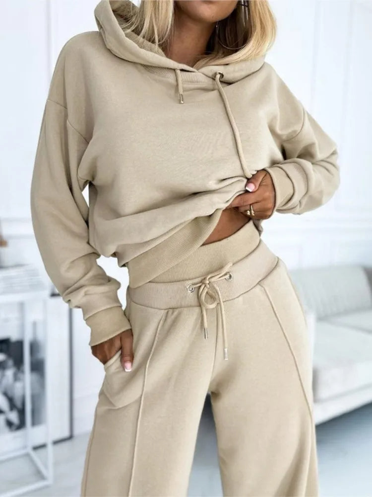 Zweiteilige Loungewear Für Damen | Mit Kapuze 3