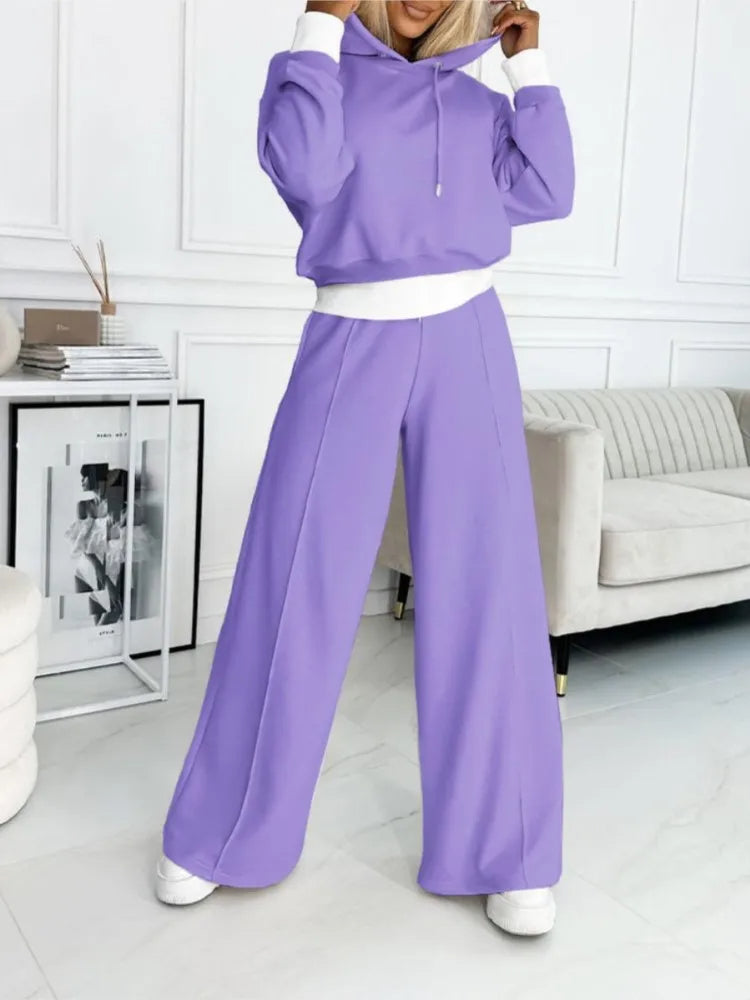 Zweiteilige Loungewear Für Damen | Mit Kapuze 6