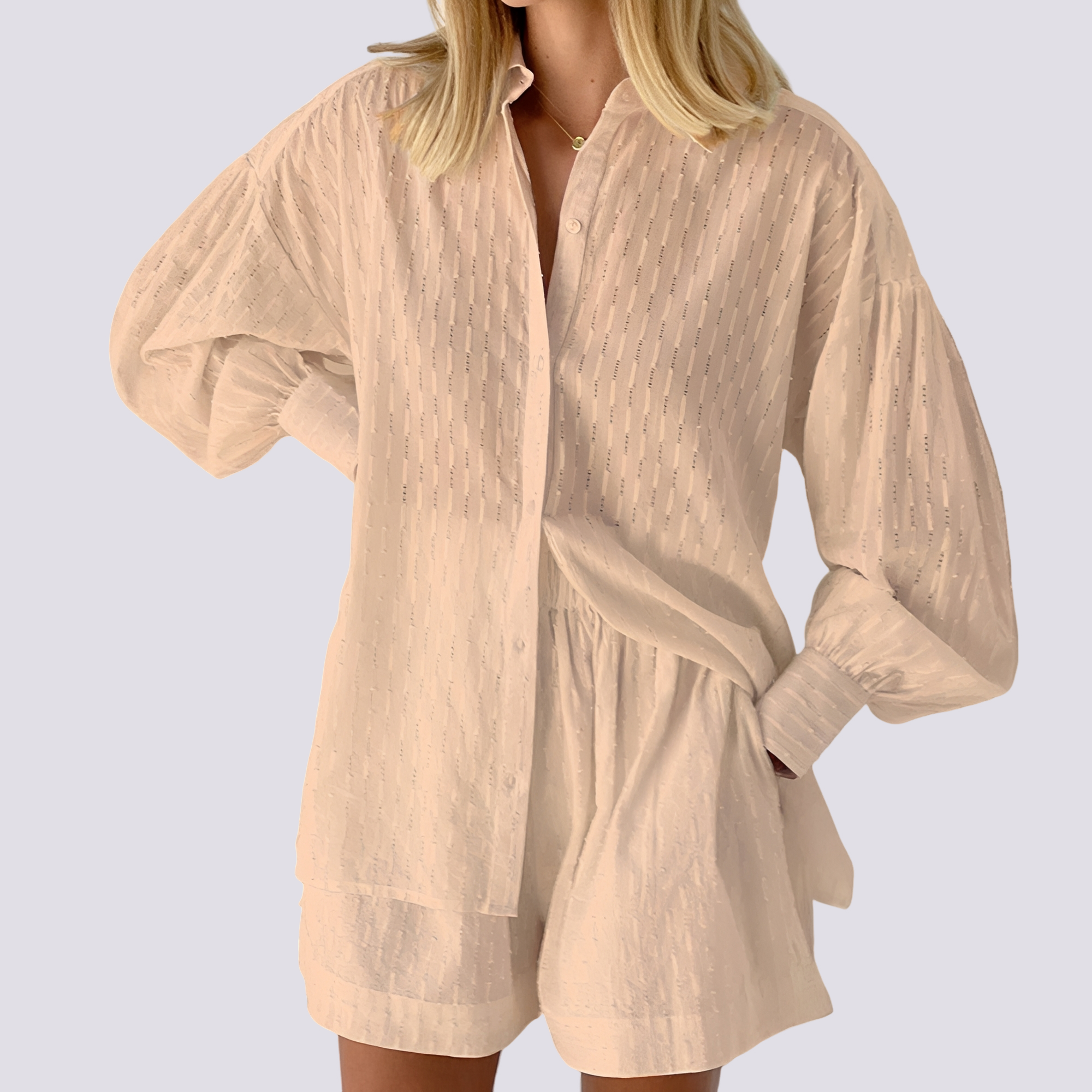 Zweiteiliges Set Damen | Lockerer Schnitt & Schnell Gestylt