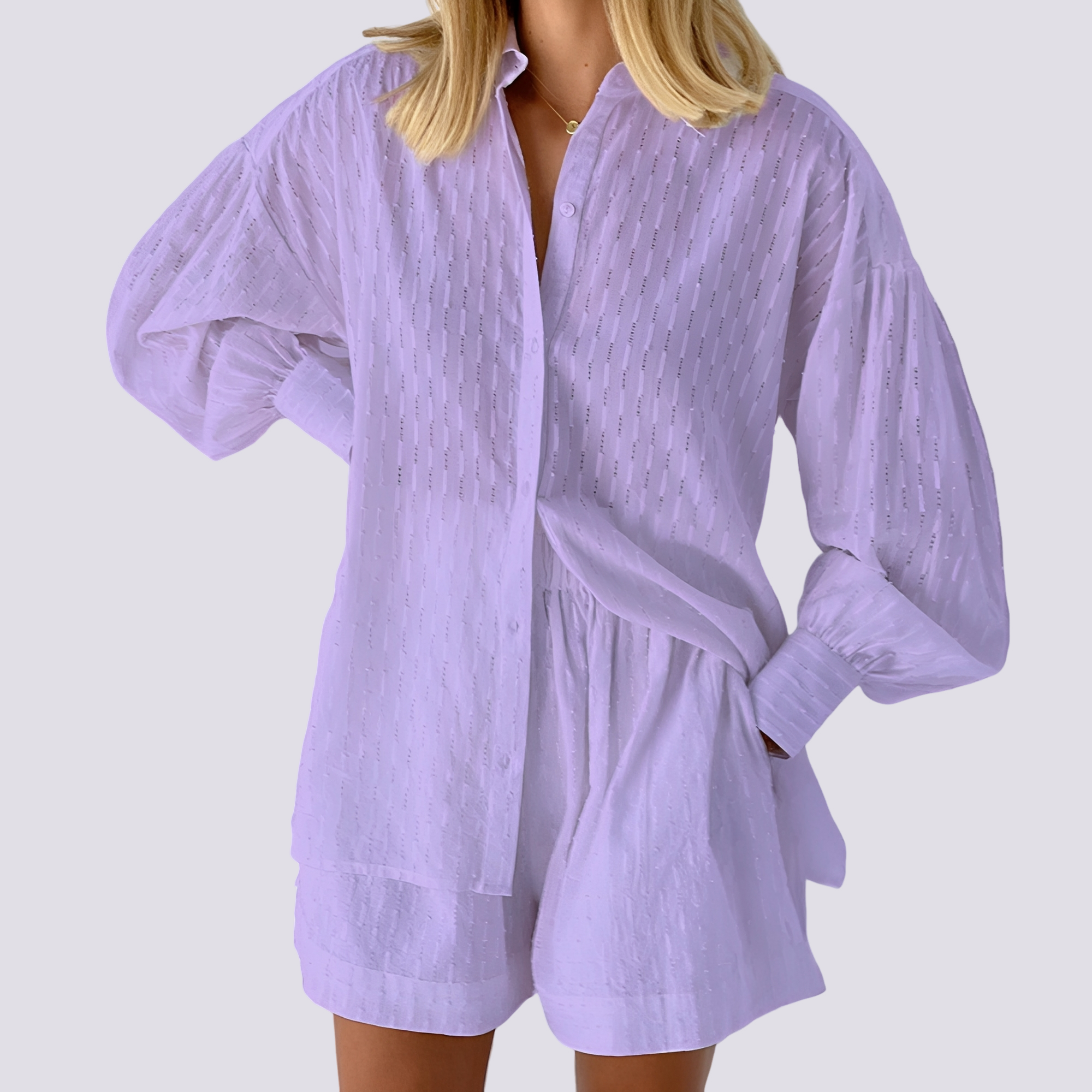 Zweiteiliges Set Damen | Lockerer Schnitt & Schnell Gestylt