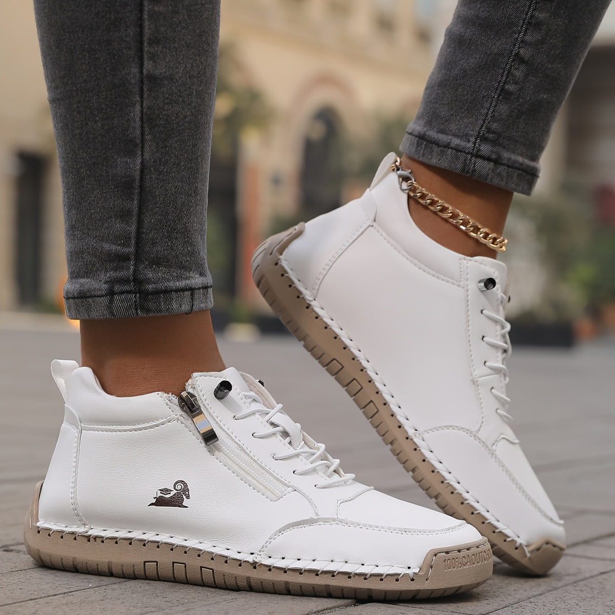 Schnürschuhe Damen | Komfort & Praktischer Reißverschluss 15
